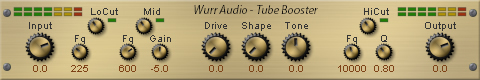 Tube Booster / Wurr Audio Engineering