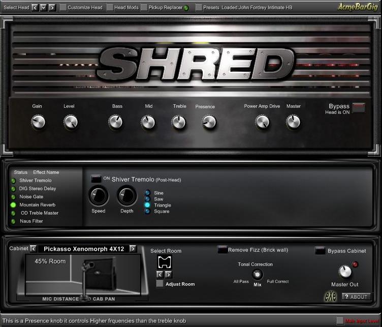 Shred 1 Suite / AcmeBarGig