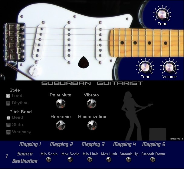 Suburban Guitarist (beta v1.1) / GregJazz